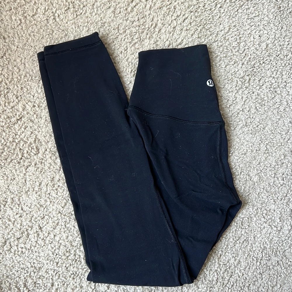 Lululemon Black Align Leggings 25”